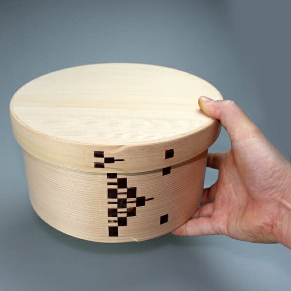 大館秋田天然杉木製 おひつ 円形 ナチュラルウッド 3合入り 大館秋田天然杉木製 おひつ 円形 ナチュラルウッド 3合入り 大館秋田